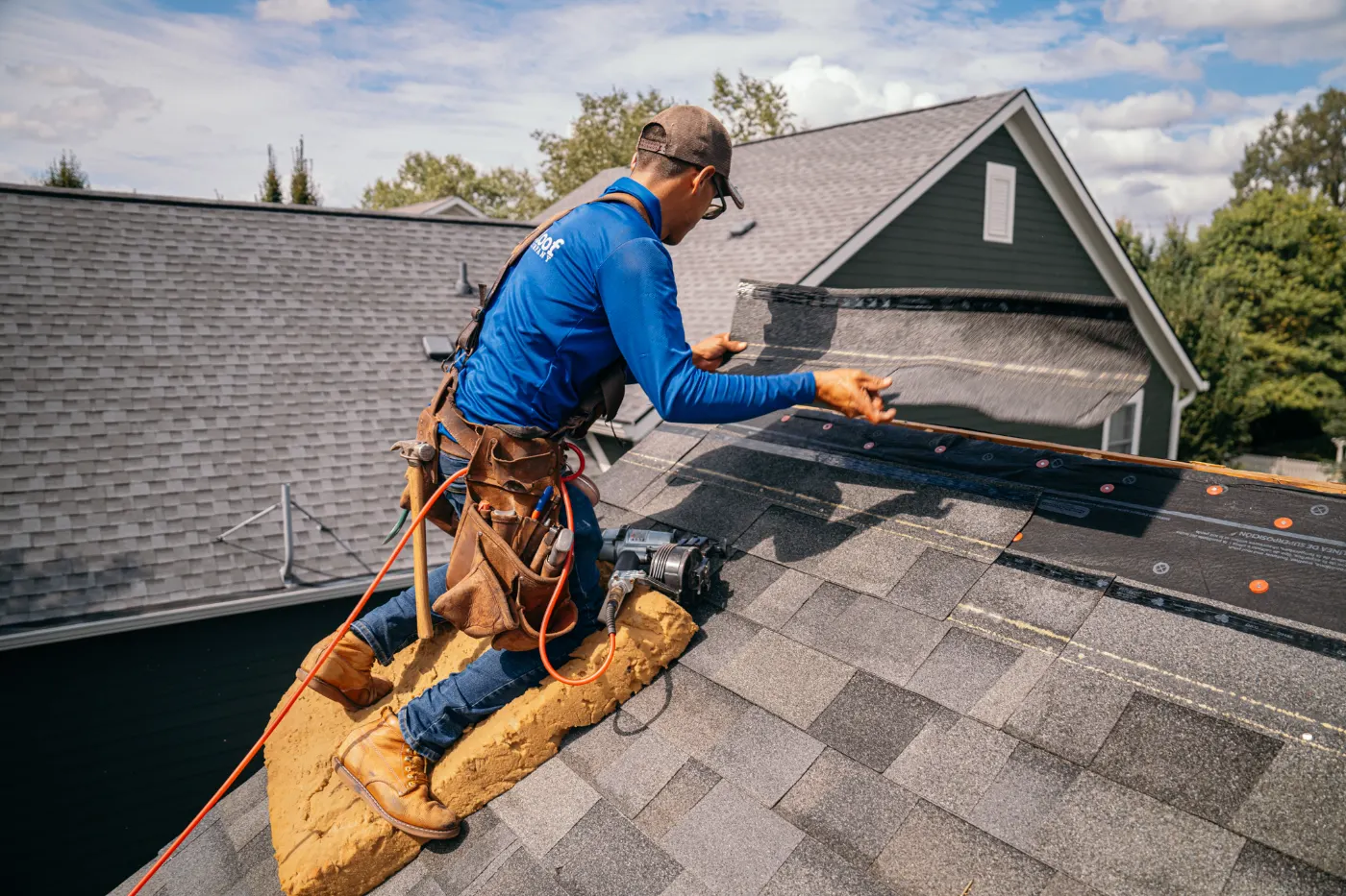 Roofing by Limestone Springs Roofing near Westfield, IN